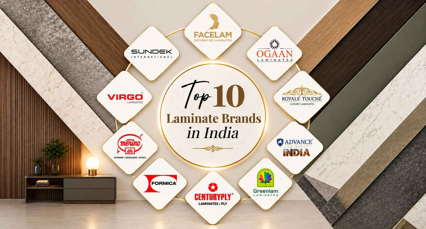top 10 laminate brands in india